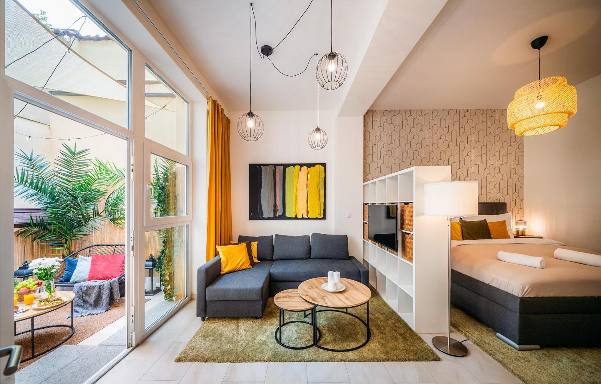 Centrum Apartments Pstrossova Prague Luaran gambar