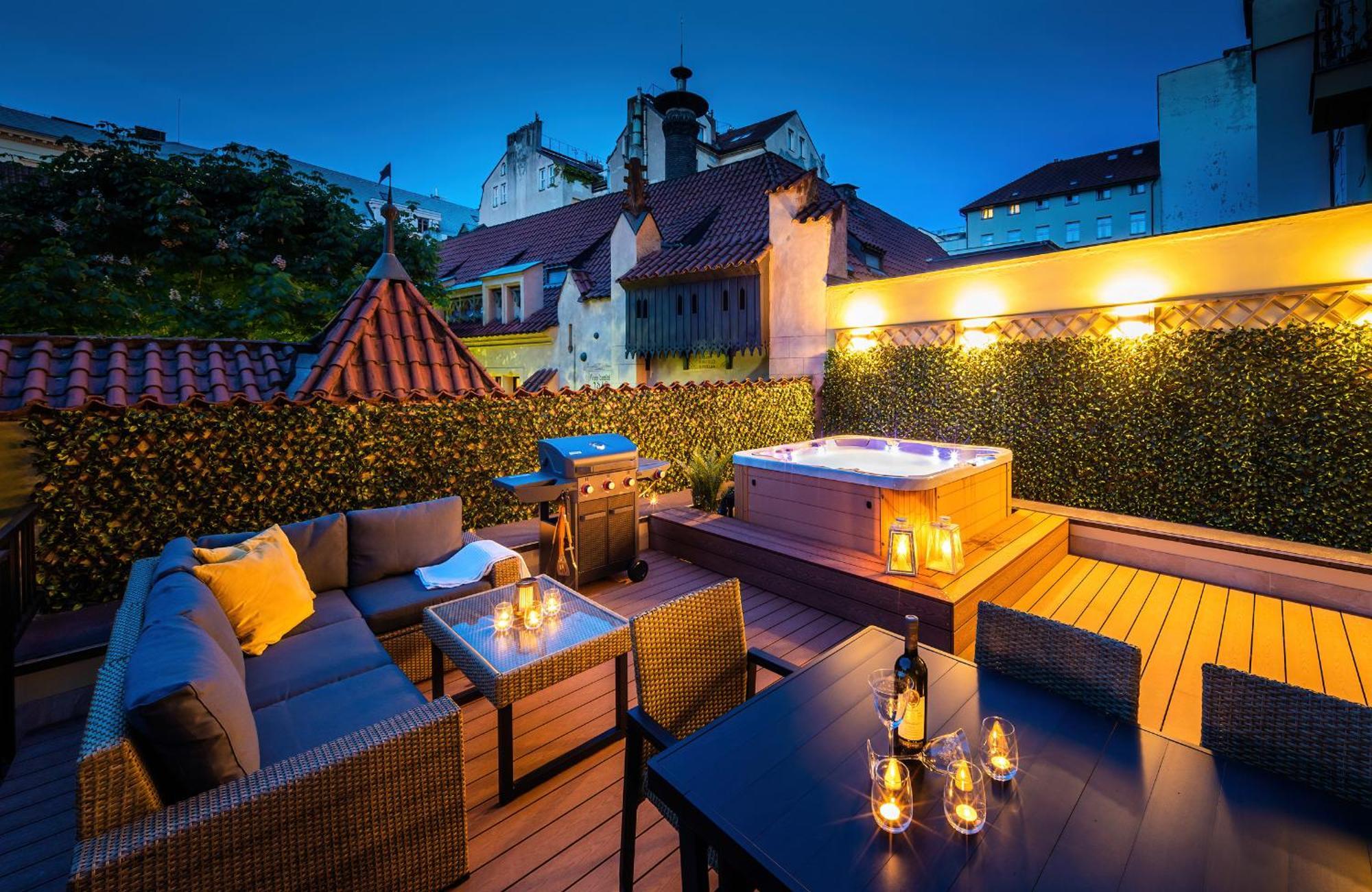 Centrum Apartments Pstrossova Prague Luaran gambar