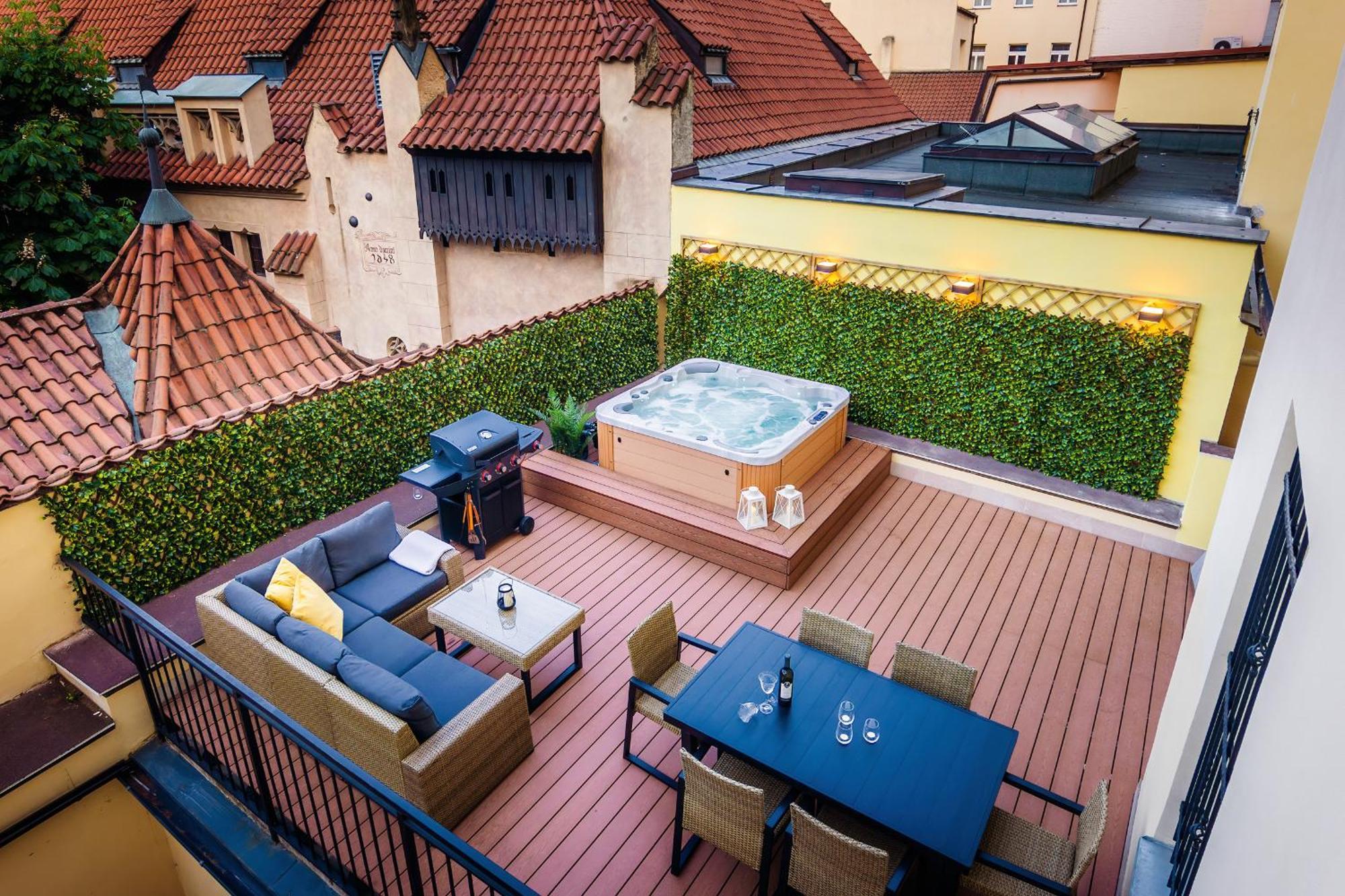 Centrum Apartments Pstrossova Prague Luaran gambar