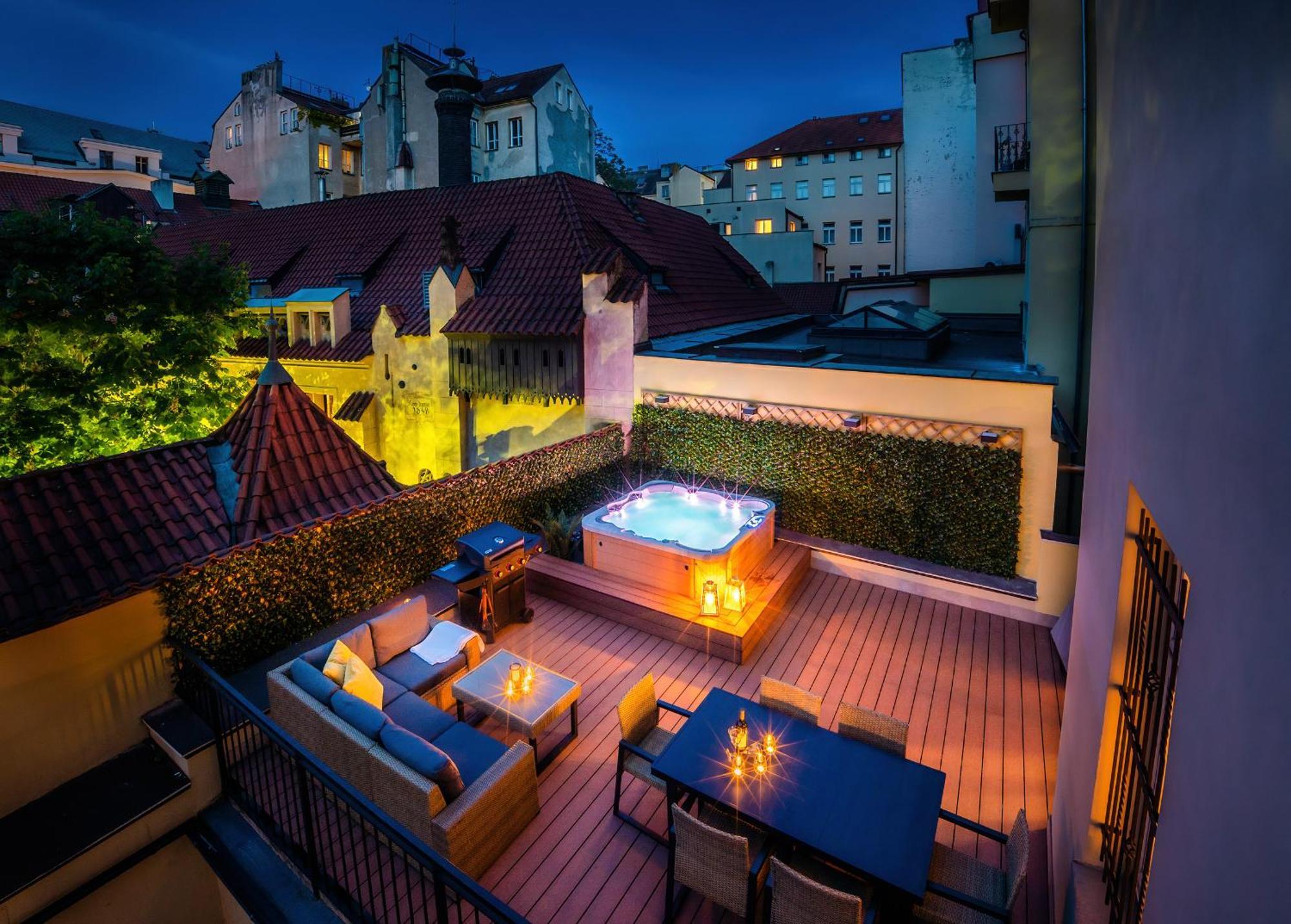 Centrum Apartments Pstrossova Prague Luaran gambar