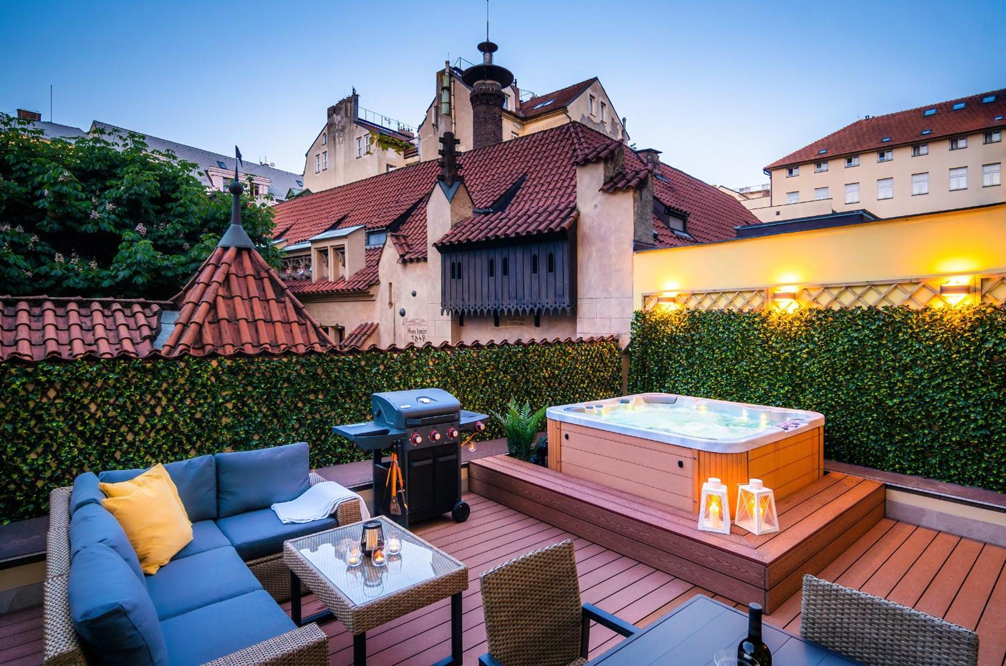 Centrum Apartments Pstrossova Prague Luaran gambar